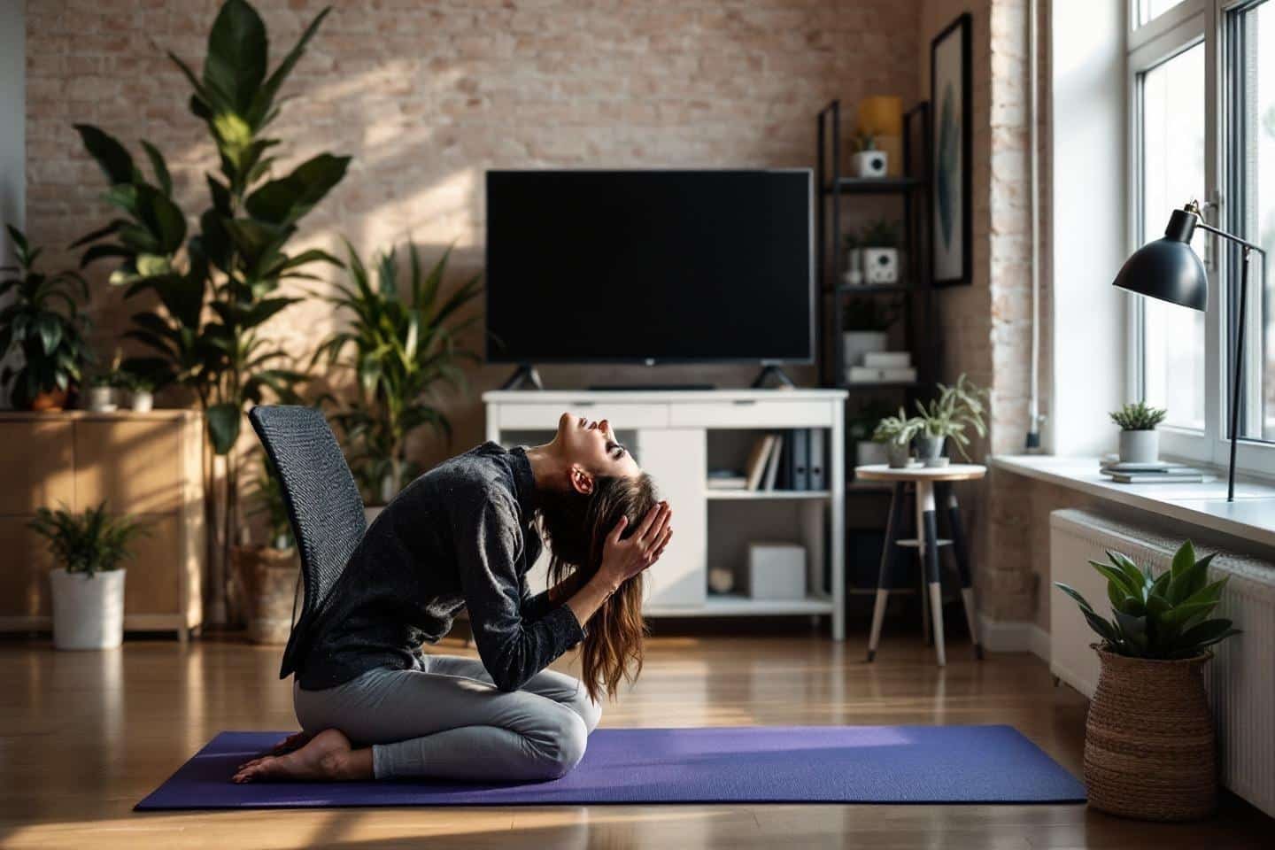 Yoga bureau exercices discrets : guide pratique et astuces